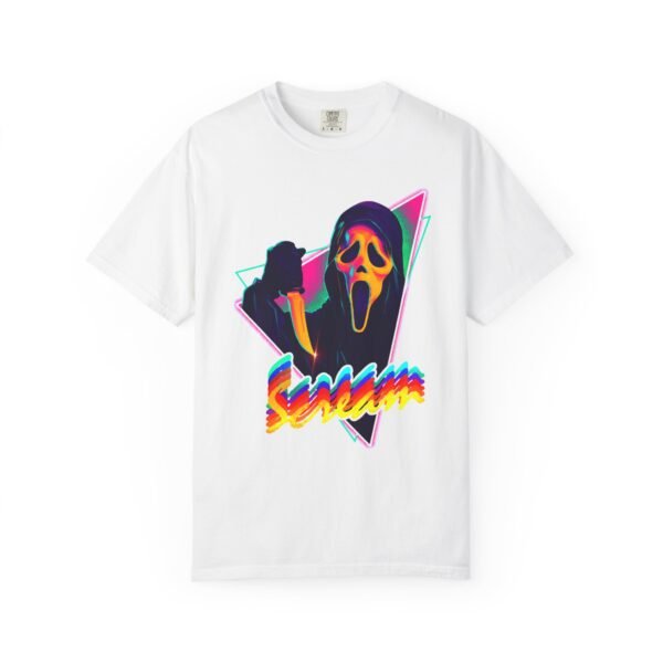 Scream movie t shirt, iconic ghostface horror tee for casual wear, ideal scary movie night gift for him or her - Image 6