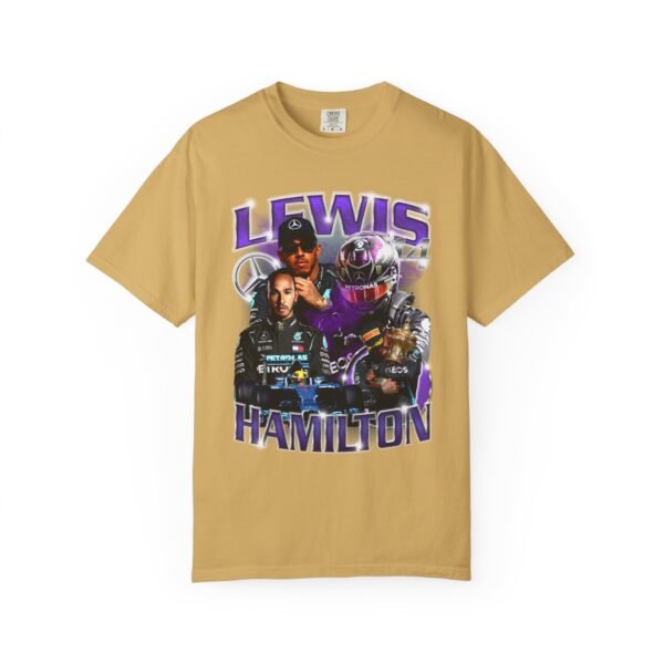 Lewis Hamilton T Shirt, Soft Cotton Driver Tribute Tee for Racing Enthusiasts, Unique Gift for F1 Supporters - Image 3