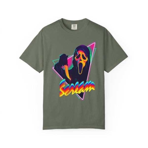 Scream movie t shirt, iconic ghostface horror tee for casual wear, ideal scary movie night gift for him or her - Image 8