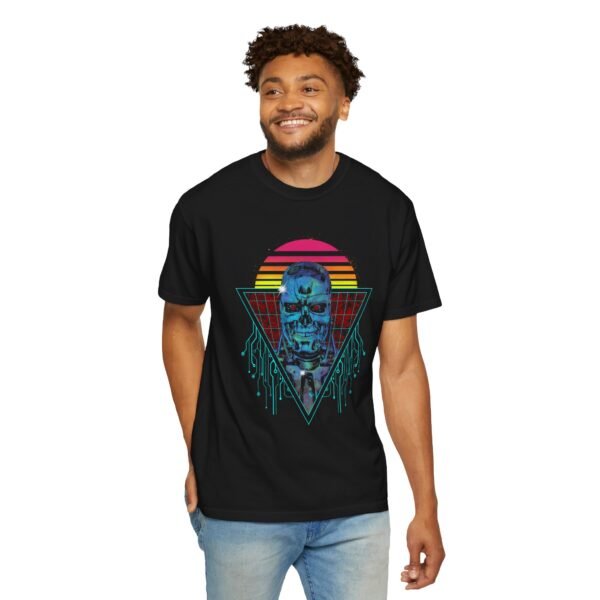 Terminator t shirt, vintage sci-fi graphic tee for casual wear, perfect gift for movie fans - Image 2