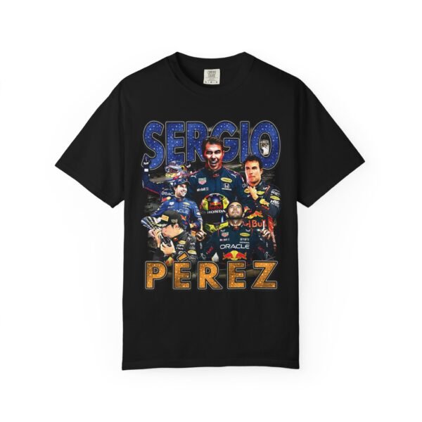 Sergio Perez racing t shirt, comfortable and breathable fan tee, ideal for race day or everyday use, unique gift for motorsport lovers - Image 8