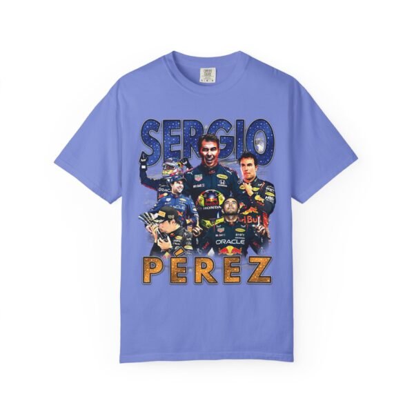 Sergio Perez racing t shirt, comfortable and breathable fan tee, ideal for race day or everyday use, unique gift for motorsport lovers - Image 5
