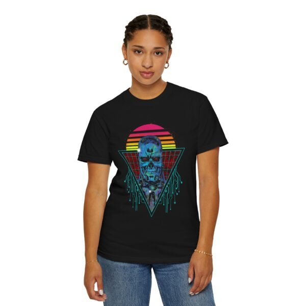 Terminator t shirt, vintage sci-fi graphic tee for casual wear, perfect gift for movie fans - Image 5