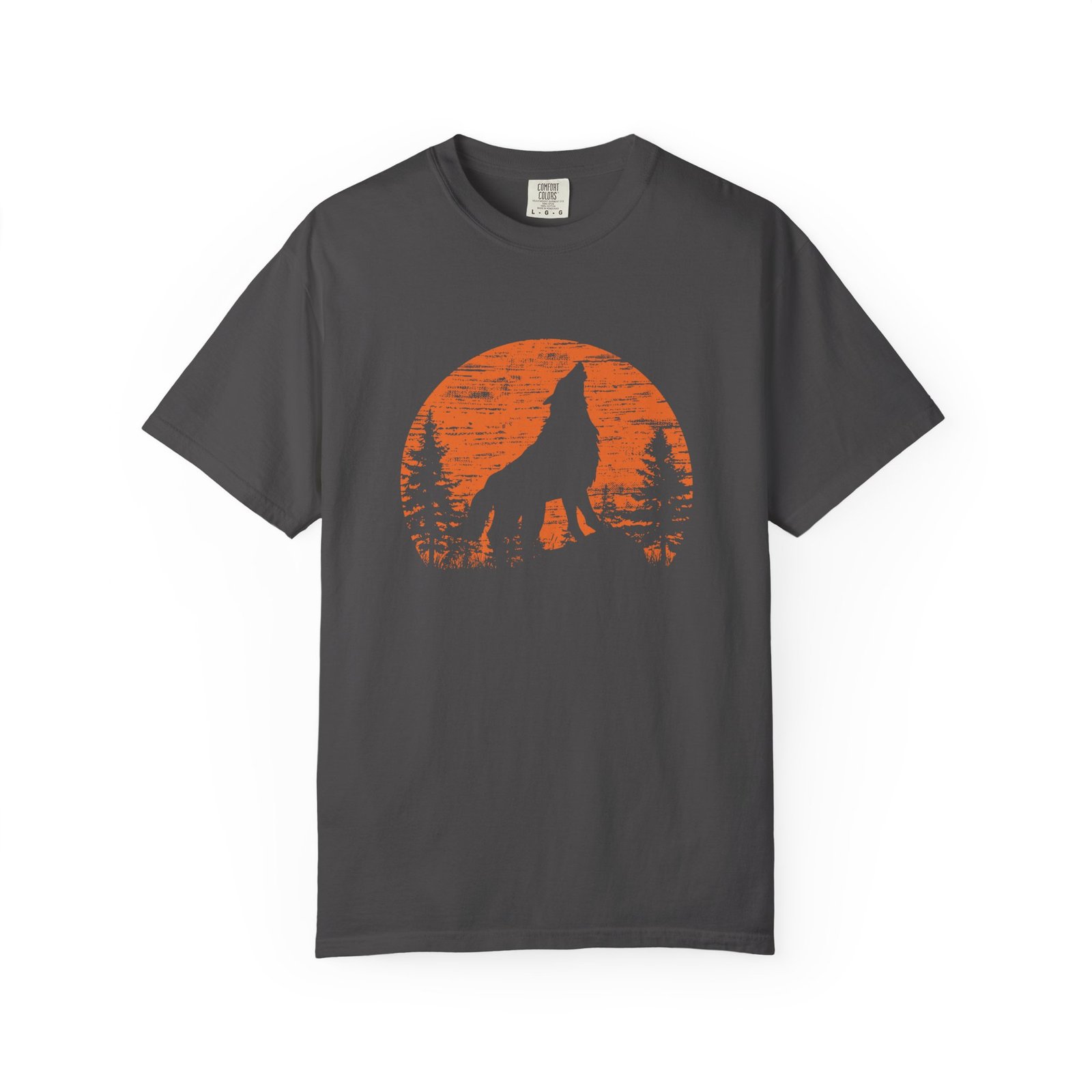 Wolf T Shirt with Wilderness Print - Trendy Casual Clothing for Nature Lovers, Ideal Gift for Hiking and Camping Fans - Image 8