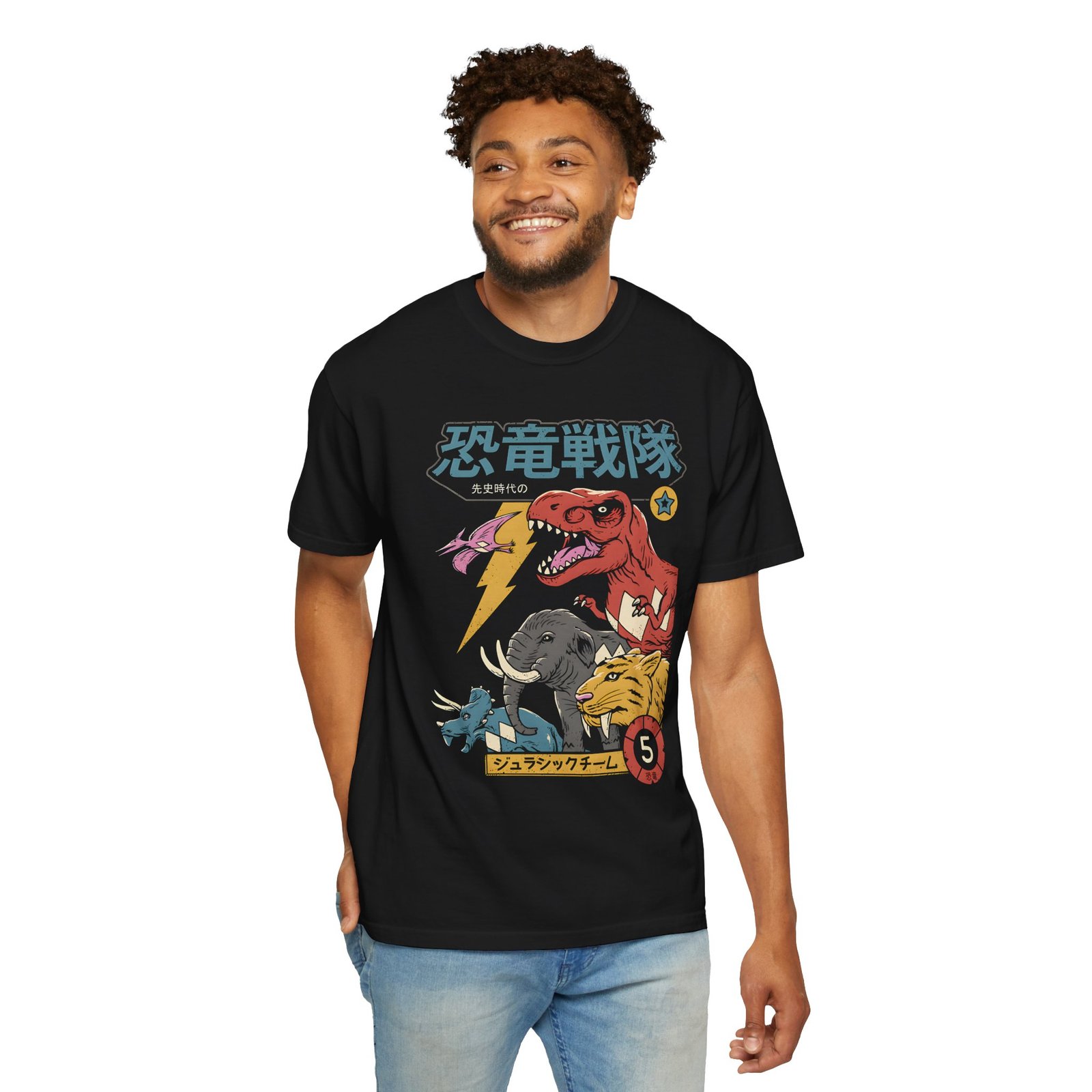 Power Rangers T Shirt, Vibrant Retro Graphic Tee for Everyday Wear, Perfect Gift for Fans & Collectors - Image 2