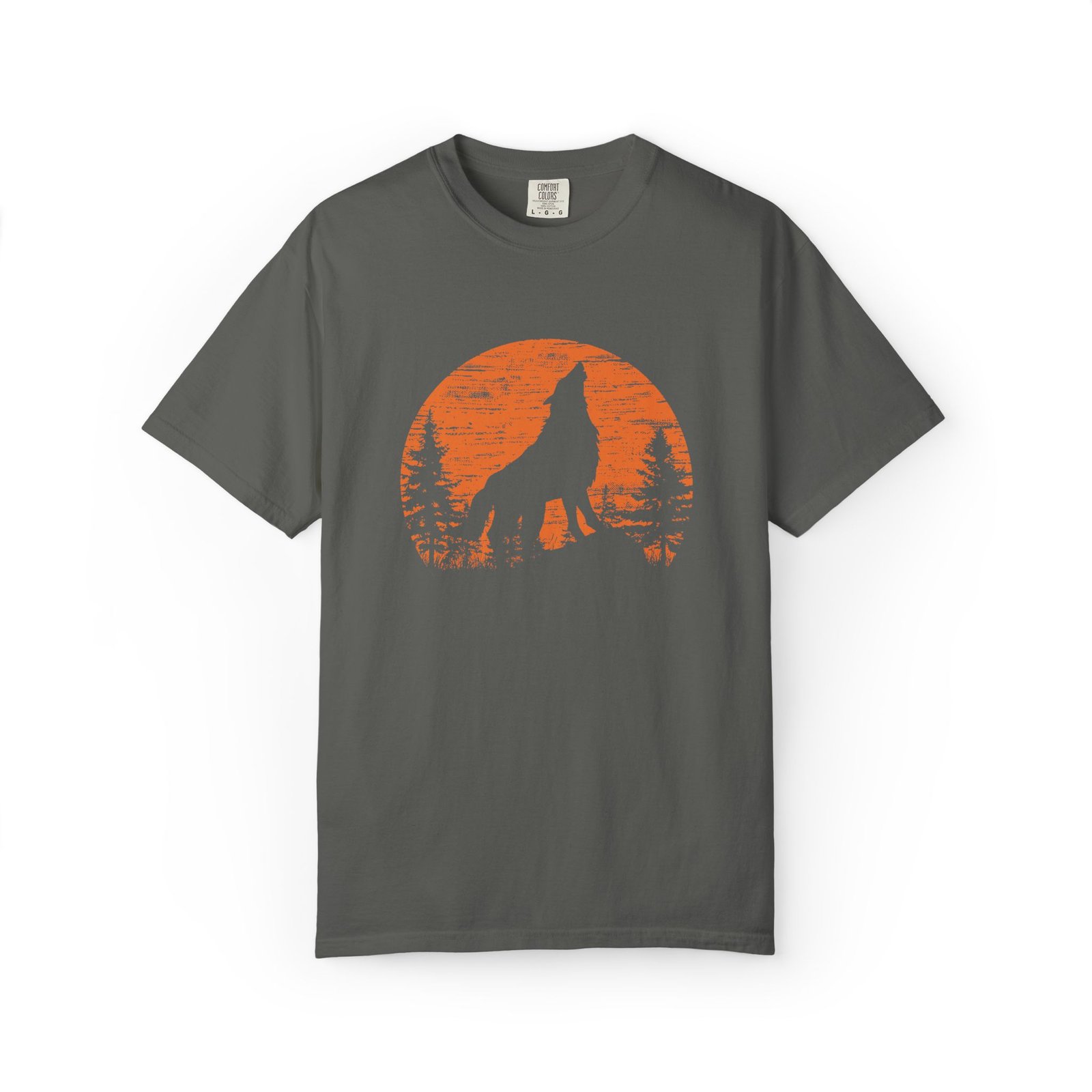 Wolf T Shirt with Wilderness Print - Trendy Casual Clothing for Nature Lovers, Ideal Gift for Hiking and Camping Fans - Image 7