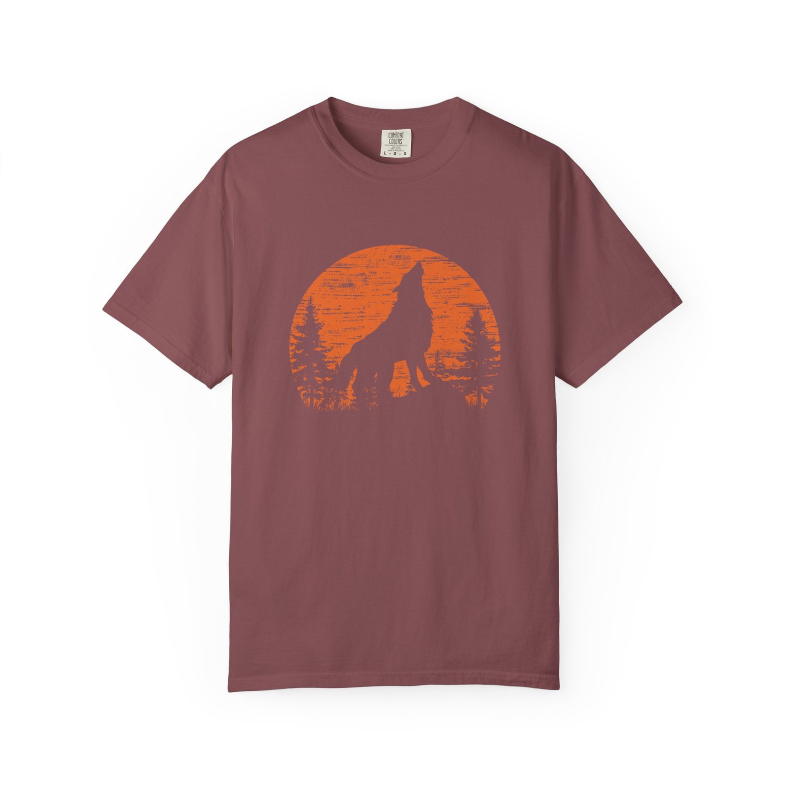 Wolf T Shirt with Wilderness Print - Trendy Casual Clothing for Nature Lovers, Ideal Gift for Hiking and Camping Fans - Image 6